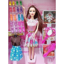khyali Shine Dolls for Girl’s Surprise Moveable Doll Set with Beautiful Accessories-T17-picture-11