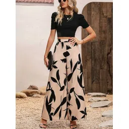 ki studio Top Palazzos Co-ords Set-picture-24