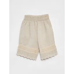 KIABI Girls Embroidered High-Rise Trousers-picture-22