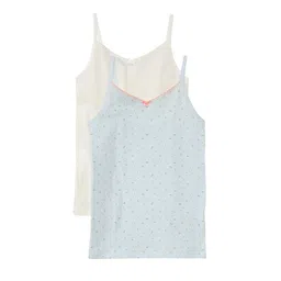 KIABI Girls Pack Of 2 Print Cotton Tank Top-picture-22