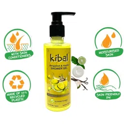 kibal Shower Gel Bergamot & Vanilla image 2