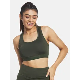 KICA Green Bra Lightly Padded Racerback Sports Bra A0253-picture-32