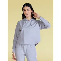 KICA Women Grey Lightweight Crop Outdoor Sporty Jacket-picture-37