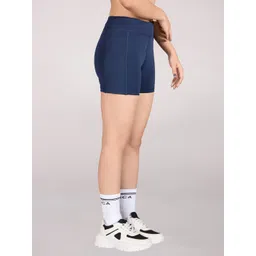 KICA Women High Waisted Booty Shorts With 2 Side Pockets For Dance And Training-picture-14