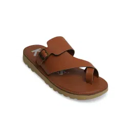 Kickers Men's KICK NEOLE Tan Toe Ring Sandals-picture-35