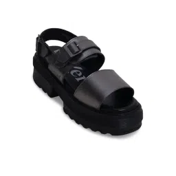 Kickers Women's KICK HELINE-IN Pewter Back Strap Sandals-picture-47