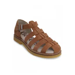 Kickers Women's LERGO-IN Tan Fisherman Sandals-picture-25