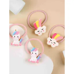 KICKS & CRAWL Girls Set of 4 Ponytail Holders-picture-12
