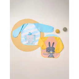 KICKS & CRAWL Kids Pack Of 2 Printed Bibs-picture-33