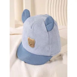 KICKS & CRAWL Kids Printed Little Bear Cotton Cap-picture-32