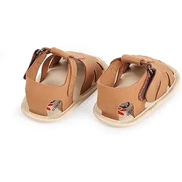 Kicks & Crawl Sandy Brown Sandals Unisex |Casual Footwear for Baby(0-6m)-picture-11