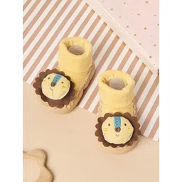 KICKS & CRAWL Unisex Kids Cotton Booties-picture-25