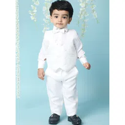 KID1 Boys 4Pcs Party Wear Suit With Bow-picture-13
