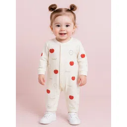 Kidbea Infants Printed Comfortable Soft Cotton Rompers-picture-33