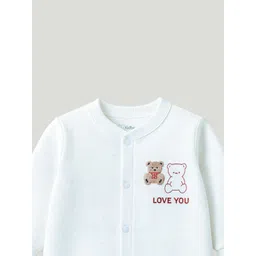 Kidbea Infants Printed Round Neck Soft Cotton Comfortable Rompers image 2