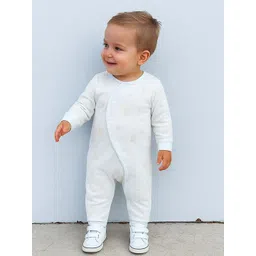 Kidbea Infants Printed Soft Long Sleeve Cotton Rompers-picture-35