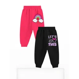 kiddify Kids-Unisex Set Of 2 Cotton Track Pants-picture-34