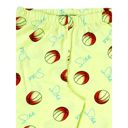 KiddoPanti Boys All Over Printed Pure Cotton Straight Lounge Pants image 3