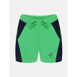 KiddoPanti Boys Colourblocked Cotton Side Cut & Sew Short-picture-33