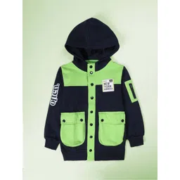 KiddoPanti Boys Colourblocked Hooded Sweatshirt-picture-20