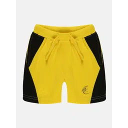 KiddoPanti Boys Colourblocked Pure Cotton Regular Shorts-picture-23