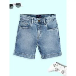 KiddoPanti Boys Denim Denim Shorts-picture-27