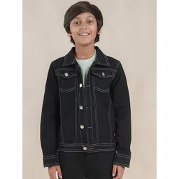 KiddoPanti Boys Denim Jacket-picture-15