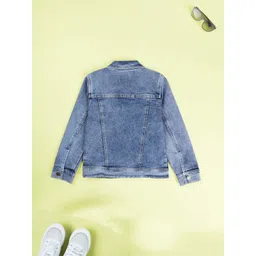 KiddoPanti Boys Denim Jacket image 3