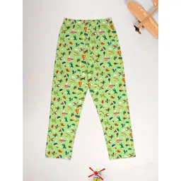 KiddoPanti Boys Graphic Printed Pure Cotton Mid-Rise Pyjama-picture-33
