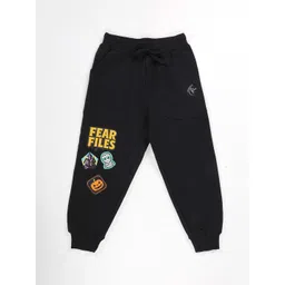 KiddoPanti Boys Halloween Themed Printed Jogger-picture-27