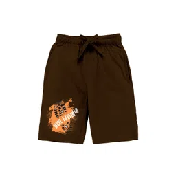 KiddoPanti Boys Mid-Rise Printed Cotton Shorts-picture-30