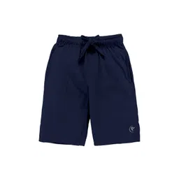 KiddoPanti Boys Navy Blue Cotton Shorts-picture-21