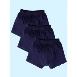 Kiddopanti Boys Navy Boxers (Pack of 3)-picture-26