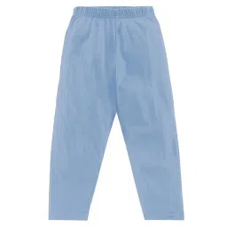 Kiddopanti Boys Pack of 2 Cotton Solid Pajama With Single Pocket-picture-26