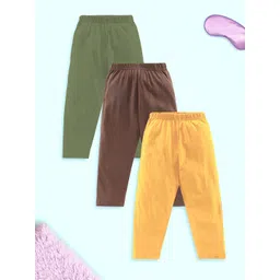 KiddoPanti Boys Pack Of 3 Pure Cotton Straight-Leg Lounge Pants-picture-58