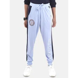 KiddoPanti Boys Printed Pure Cotton Mid Rise Joggers-picture-21