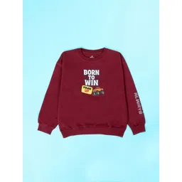 KiddoPanti Boys Printed Sweatshirt-image-6
