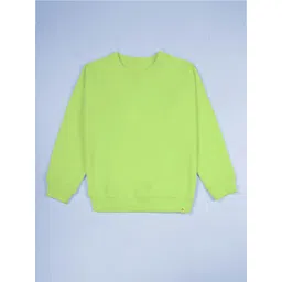 KiddoPanti Boys Solid Ribbed Hemline Sweatshirt-picture-41