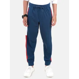 Kiddopanti Boys Teal Solid Trackpants-picture-19
