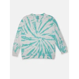 KiddoPanti Boys Tie and Dye Round Neck Cotton T-Shirt-picture-38