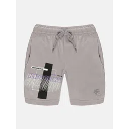 KiddoPanti Boys Typography Printed Sports Shorts-picture-57