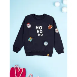 KiddoPanti Boys Typography Printed Sweatshirt-image-28