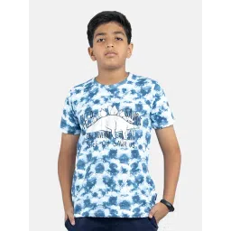 Kiddopanti Kids Blue Printed T-Shirt-picture-16