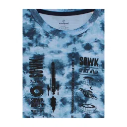 Kiddopanti Kids Blue Printed T-Shirt image 3