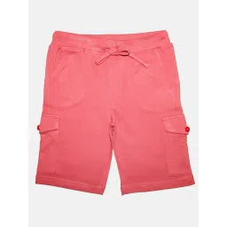 Kiddopanti Kids Coral Solid Shorts-picture-44