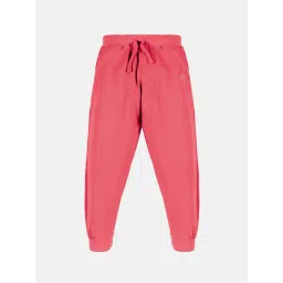 Kiddopanti Kids Coral Solid Trackpants-picture-24