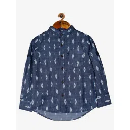 Kiddopanti Kids Grey Printed Full Sleeves Shirt-picture-44