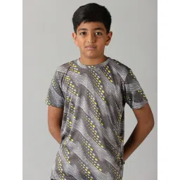 Kiddopanti Kids Grey Printed T-Shirt-picture-11