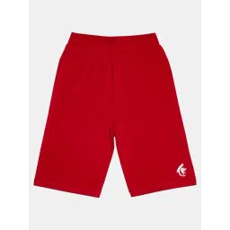 Kiddopanti Kids Maroon Logo Cycling Shorts-picture-22