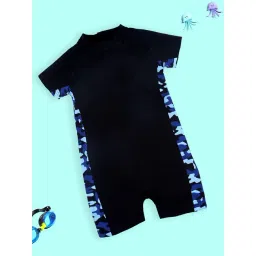 Kiddopanti Kids Multi Colored Regular Cut N Sew Swimsuit-picture-10